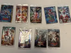 イタジャガ スーパー戦隊シリーズ 50周年記念カード18枚　キョウリュウジャー等