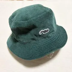 newhattan コーデュロイハット 深緑 スカンク 58cm L XL