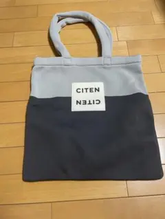 CITEN トートバッグ グレー ブラック