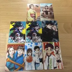 キングダム　ダンダダン　ナツコミ 2022特製ダブルステッカー集英社5種類セット