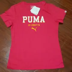 お値下げ　新品　PUMA　赤スポーツTシャツ　Lサイズ