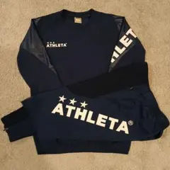 ATHLETA ピステ上下 ネイビー S