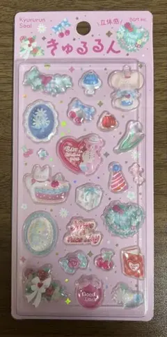 正規品　きゅるるんしーる　　ビージーエム　ボンボンドロップシール