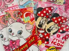 【未使用】ディズニーキャラクター ミニタオル 10枚セット disney