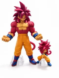 ドラゴンボール DAIMA 一番くじ　超サイヤ人4 孫悟空 フィギュア セット