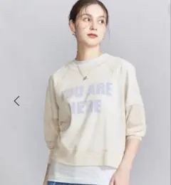 美品商品★UNITED ARROWS ラグランスリーブ・プルオーバー