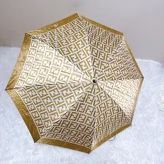 ⚫︎新品未使用⚫︎FENDI フェンディ 折りたたみ傘　　　 ズッカ柄 FENDI フェンディ 折りたたみ傘 ズッカ柄 ネイビー - メルカリ