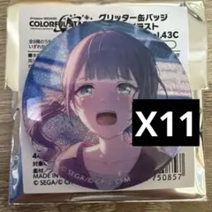 プロセカ　グリッター缶バッジ　望月穂波　11点