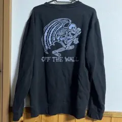 VANS スウェット 古着 トレーナー off the wall