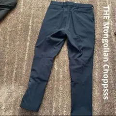 美品 ザモンゴリアンチョップス メンズ 裏起毛パンツ サイズ2 黒