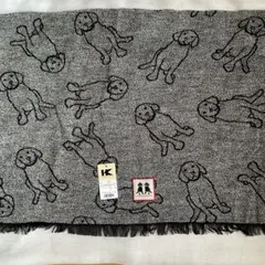 HIROKO KOSHINO 膝掛け　ブランケット　いぬ柄＊新品未使用