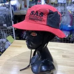 SAS メッシュハット 赤
