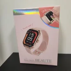 Smart Watch BEAUTE 2.0インチ ピンク 本体