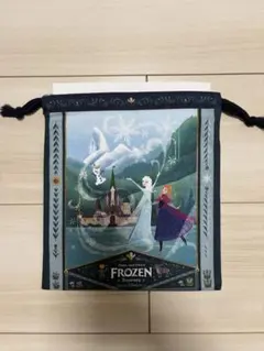 【新品未使用】Disneyディズニープリンセス 巾着袋　アナ雪