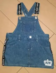 BABYDOLLデニムサロペットスカート　紐調節可能　送料梱包袋代込み