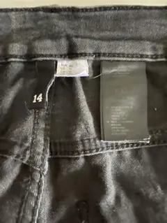 H&M ケミカルウォッシュ スキニーデニムパンツ EUR40