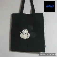 ciatre×Disney トートバッグ ミッキー 黒のサムネイル