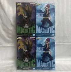 【4個セット】ヒロアカ★MAXIMATIC★緑谷デク×２、 轟焦凍×２