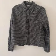 【美品】UNIQLO ユニクロ フランネルボクシーシャツ Mサイズ 完売品