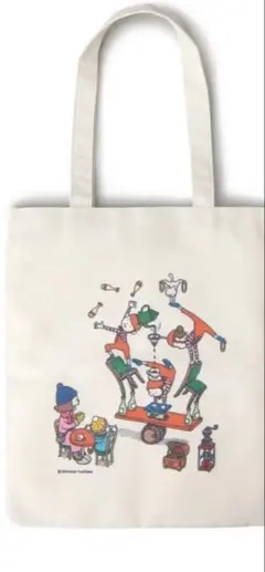 ヨシタケシンスケキャンバストートバッグとキルティングトートバッグセット