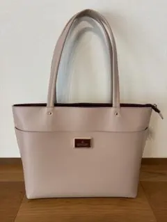 MARY QUANT ピンクベージュ トートバッグ