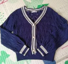 anySiS 　ネイビーカーディガン　Мサイズ