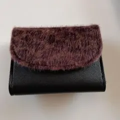URBAN RESEARCH 三つ折り財布 ファーフラップのサムネイル
