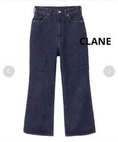 新品☆ CLANE　クラネ　ショートベルボトムデニム 完売品のサムネイル