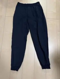 UNIQLO コットンリラックスリブジョガーパンツ S