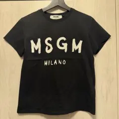 MSGM MILANO ロゴ 半袖Tシャツ ブラックのサムネイル