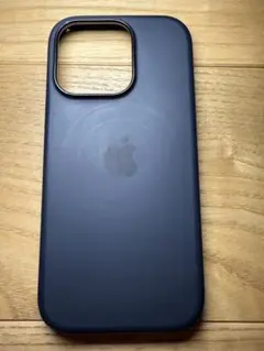 iPhone16pro 純正　正規品　ネイビーシリコンケース