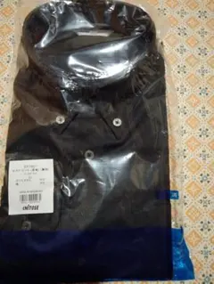 ブラック ボタンダウンカッターシャツ