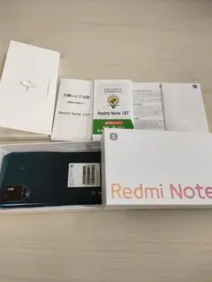 【ほぼ未使用】Redmi Note 10T レイクブルー 箱付