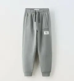 ❤️美品❤️ZARA❤️プラッシュパンツ ラベルアップリケ❤️