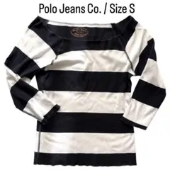 【Polo Jeans Co】ボーダー レディース カットソー Sサイズ