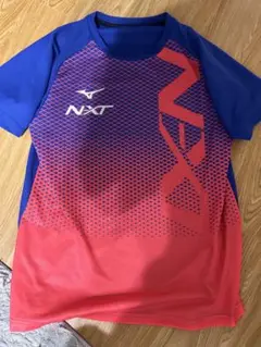 Mizuno NXT Tシャツ 青/赤