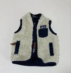 patagonia ベビーベスト 3-6M（70cm）ブルー