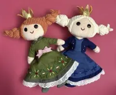 アナ雪 エルサ アナ ぬいぐるみ チャーム セット ファンタジー