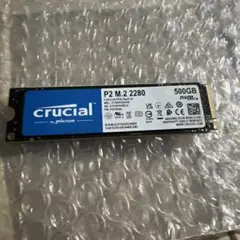 Crucial 500 GB NVMe M.2 SSD 500 GB