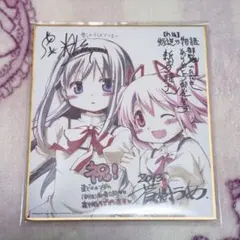 魔法少女まどか☆マギカ 新編 叛逆の物語 限定特典 ミニ色紙 暁美