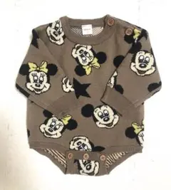 futafuta フタフタ70ミッキーミニー ロンパース