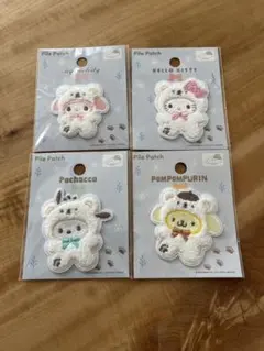 ま*ゆ様 サンリオ　ワッペン　シール　4種セット