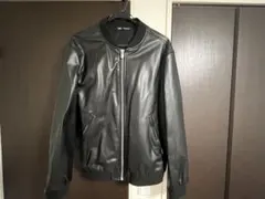 ZARA 黒 PUレザージャケット XLサイズ