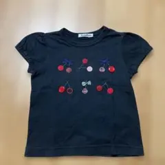 familiar ファミリア さくらんぼ Tシャツ 100cm