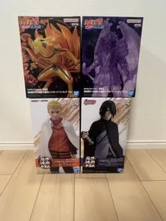 NARUTO ナルト フィギュア 4点セット 須佐能乎 九喇嘛 サスケ