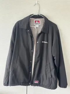 BEN DAVIS 黒 内ボア　ナイロンジャケット M ベンディヴィス