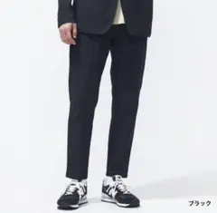 NewBalance THE CITY スリムテーパード パンツ　L ブラック