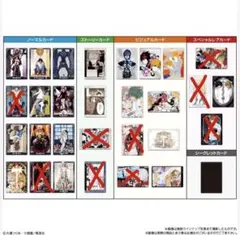 デスノート　ウエハース　カード　21枚セット