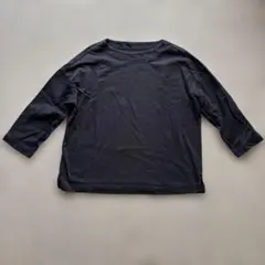 MUJI 黒カットソー