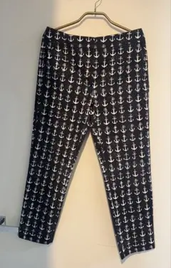 Max Mara マックスマーラアンカープリントストレッチパンツサイズ42のサムネイル
